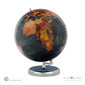 کره جغرافیایی سایز30پایه فلزنیم کمان ایده کد127